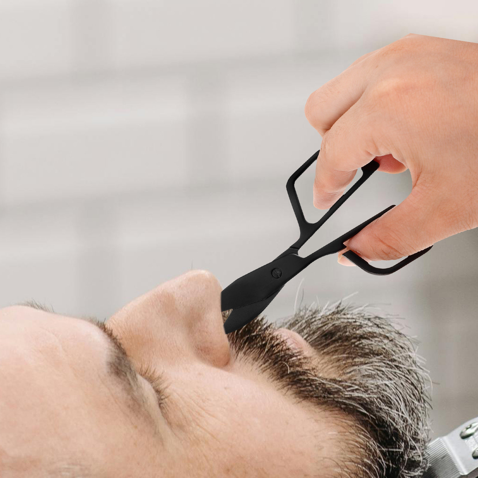 Men'S Grooming Facial - Professional Stainless Steel Nose Hair Scissors