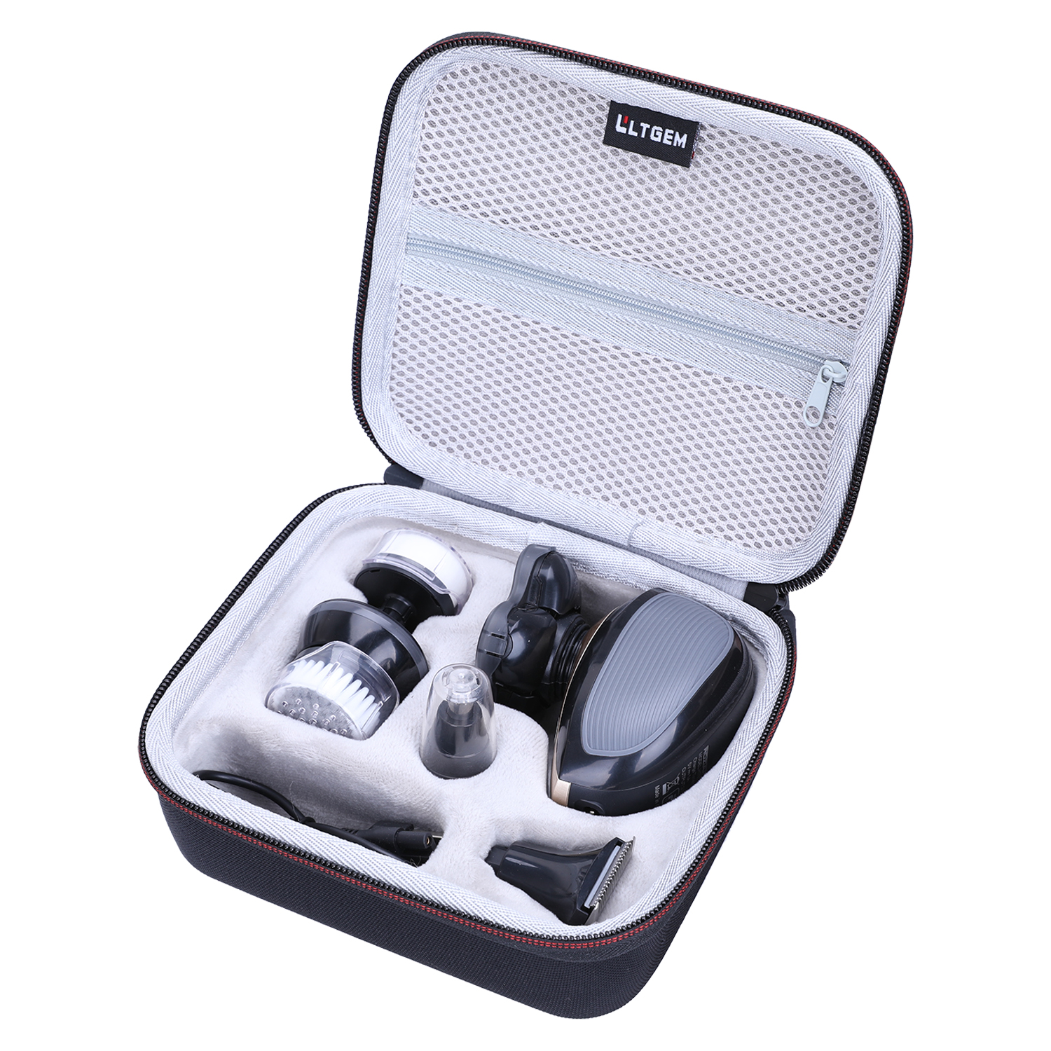 Mens Grooming Travel Kit - LTGEM Razor Case for Bald Men