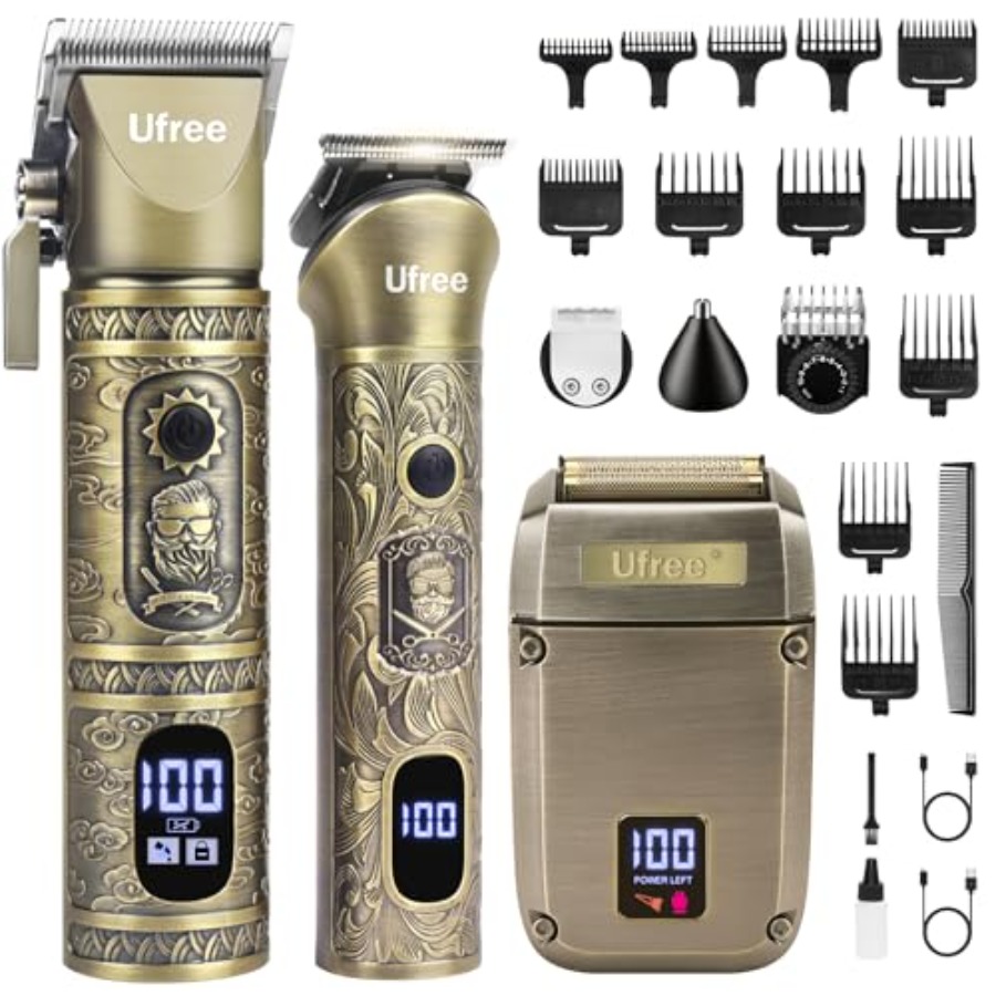 Cordless Electric Hair Trimmer - Men'S Grooming Facial ulasan dan harga