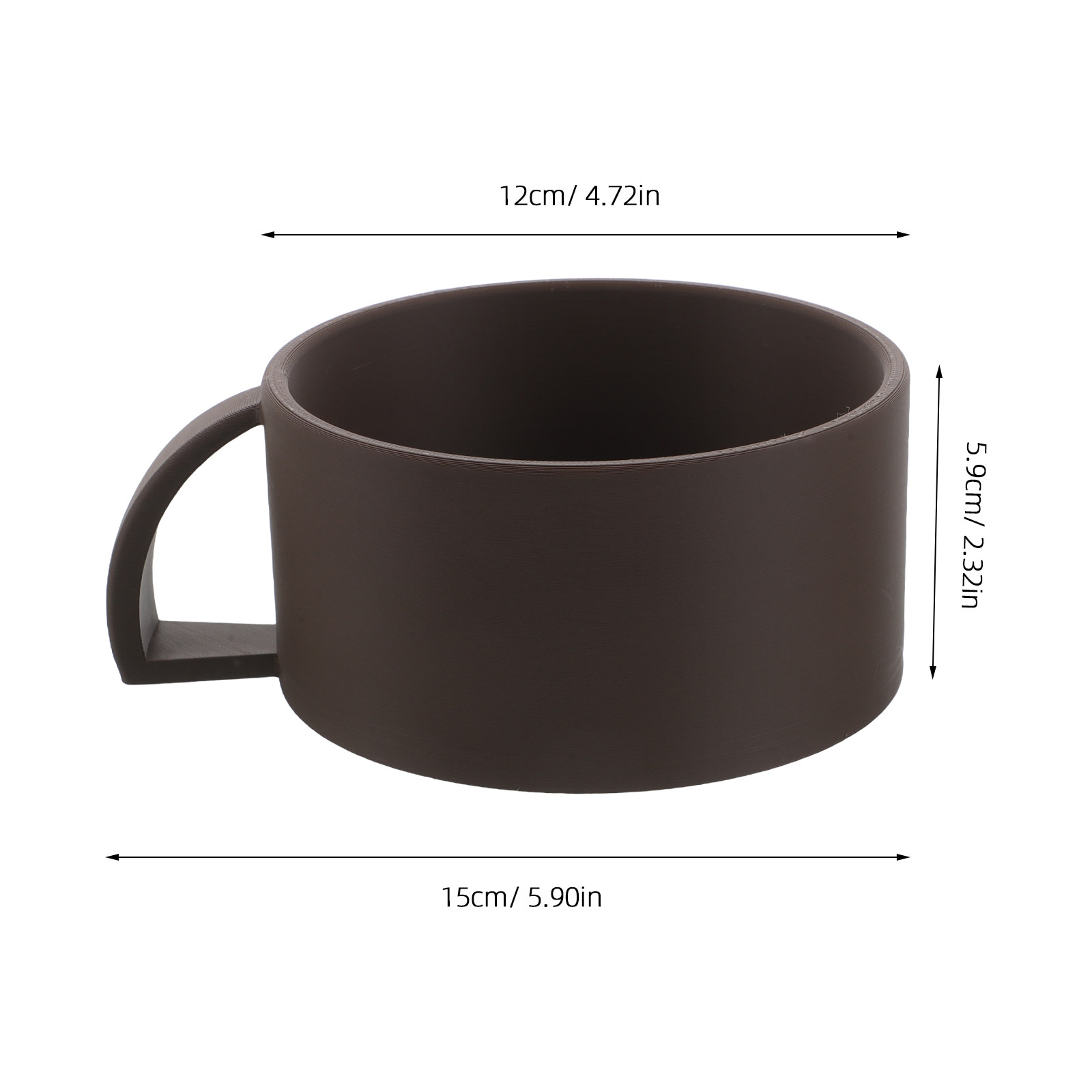 Shaving Bowl for Men Brown Wid - Men'S Grooming Daily ulasan dan harga