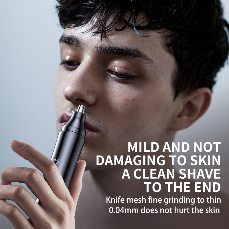 Rechargeable Nose Hair trimmer - Men'S Grooming Facial ulasan dan harga