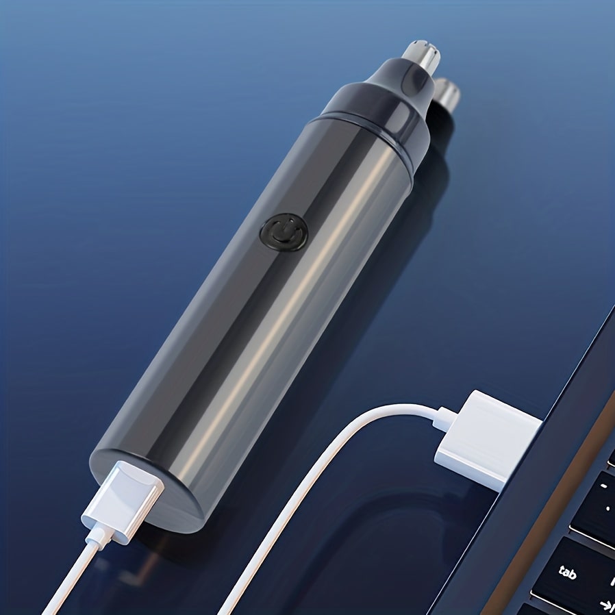 Rechargeable Nose Hair trimmer - Men'S Grooming Facial ulasan dan harga