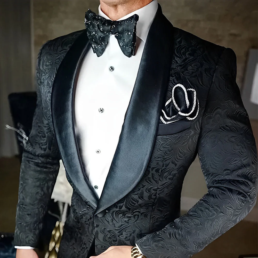 High Quality Black Jacquard Me - Men'S Grooming Daily ulasan dan harga
