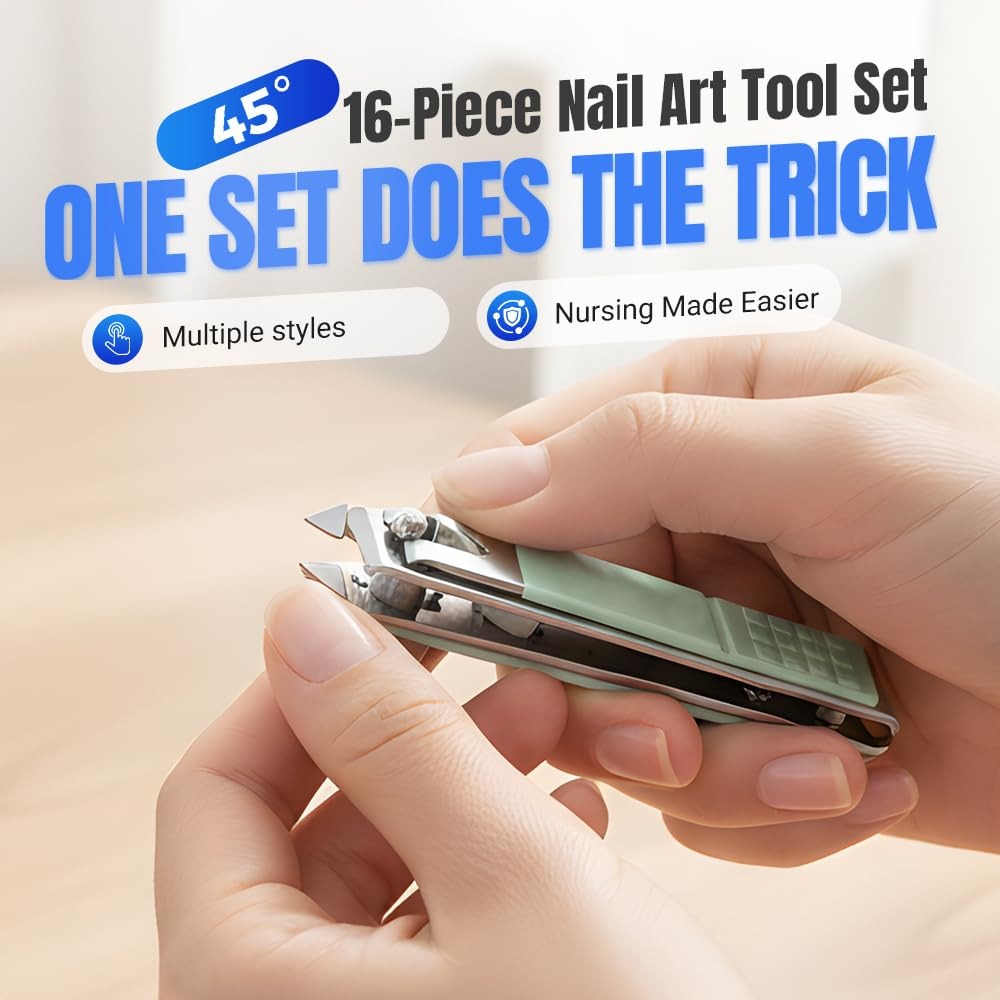 Manicure Set 16 in 1 Stainless - Men'S Grooming Store ulasan dan harga