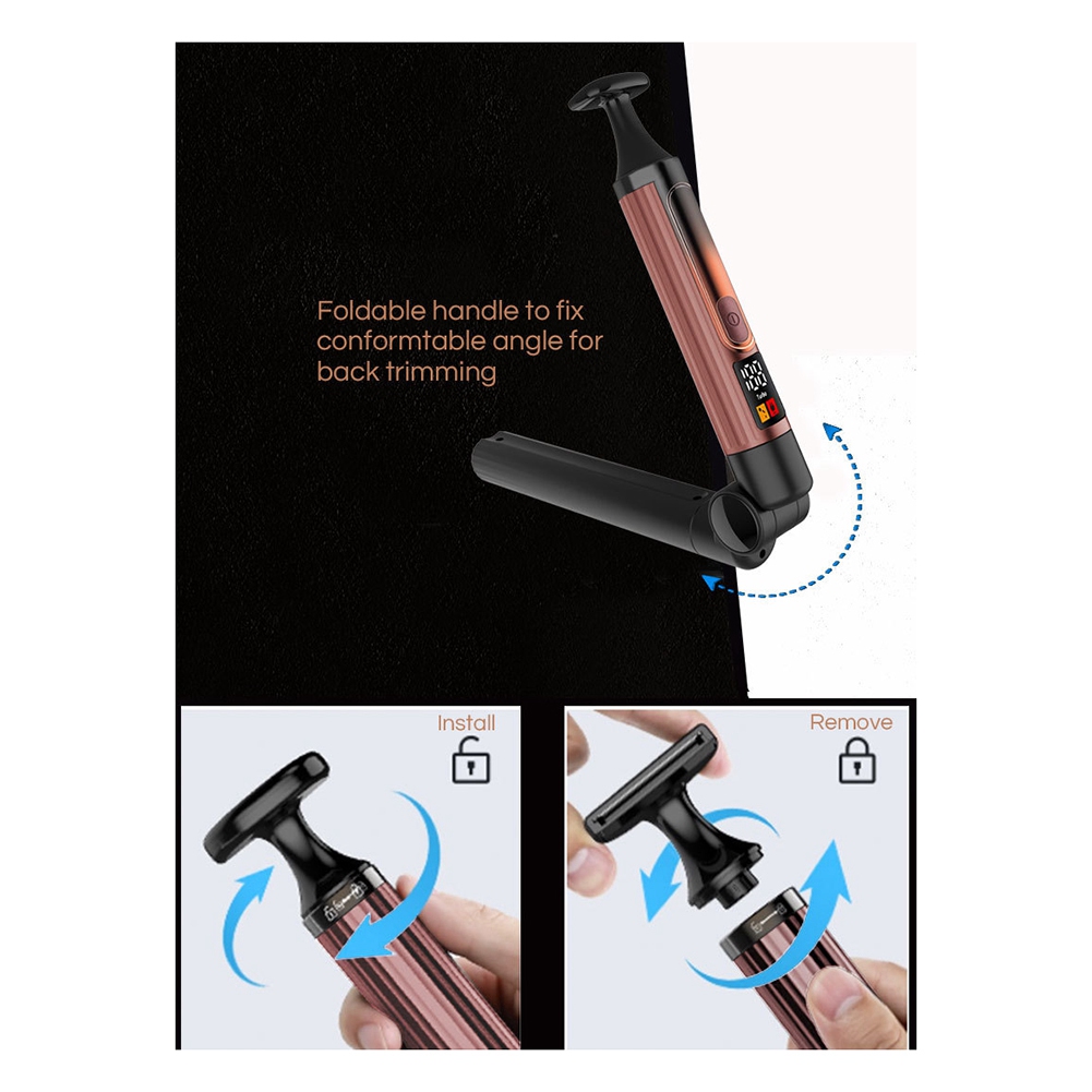【RABATT】Mens Electric Back Sha - Men'S Grooming Facial ulasan dan harga